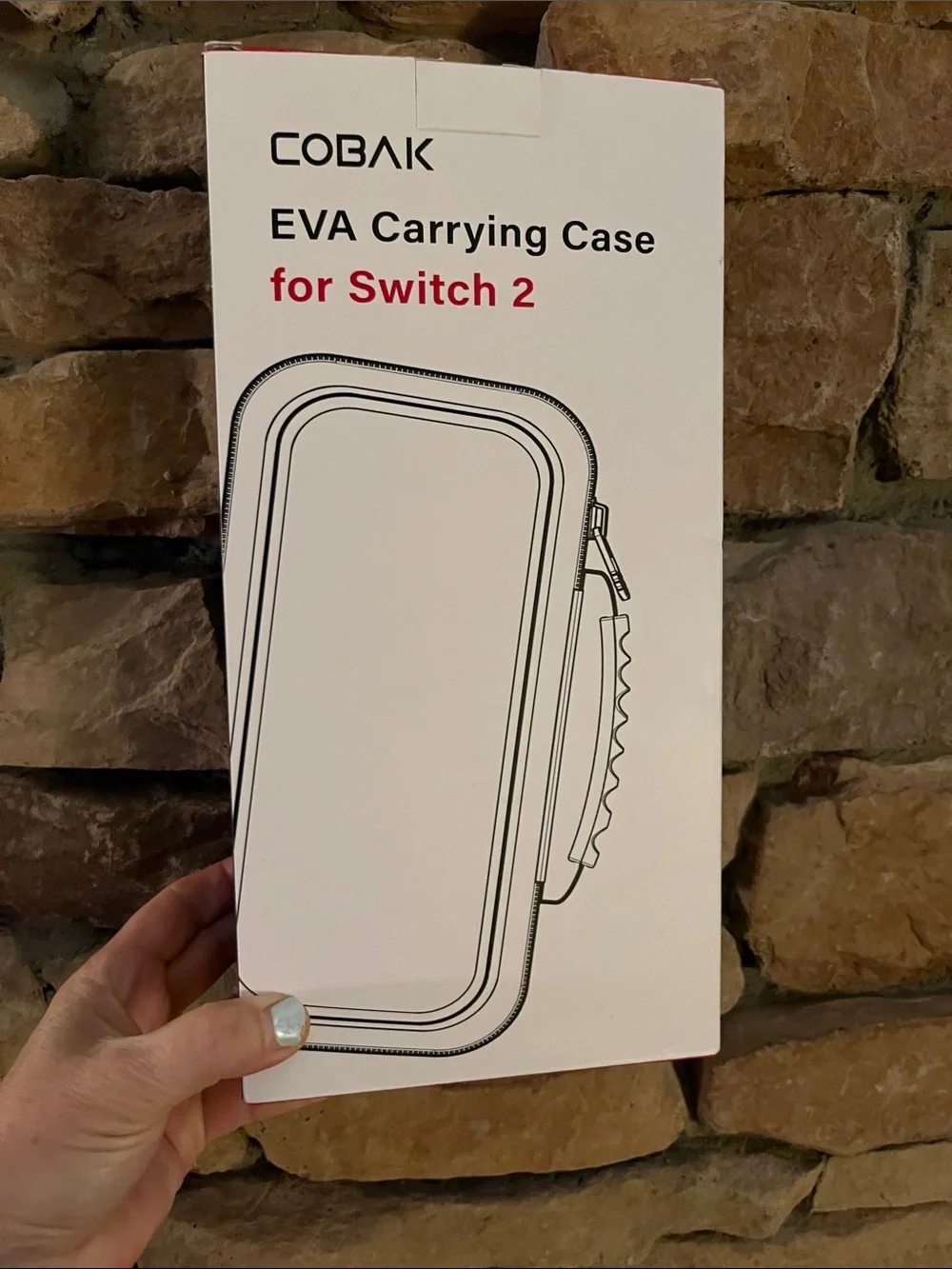 EVA Carrying Case for Switch 2 – White